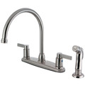 Nuvofusion FB2798NDLSP 8-Inch Centerset Kitchen Faucet with Sprayer FB2798NDLSP